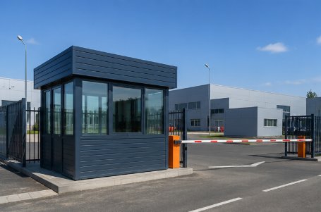 Посты охраны и КПП модульные